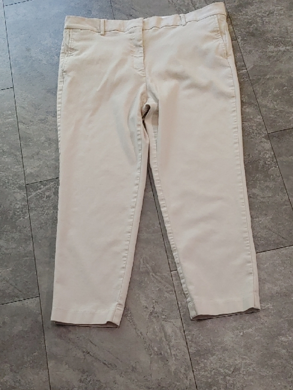 J. Jill Straight Leg Pants in Cream - Picture 3 of 5